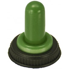 24065 - Green boot nut suit toggle switch. (5pcs)